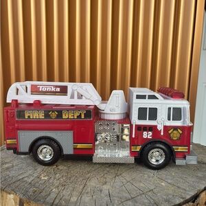 Tonka Red Fire Truck Toy